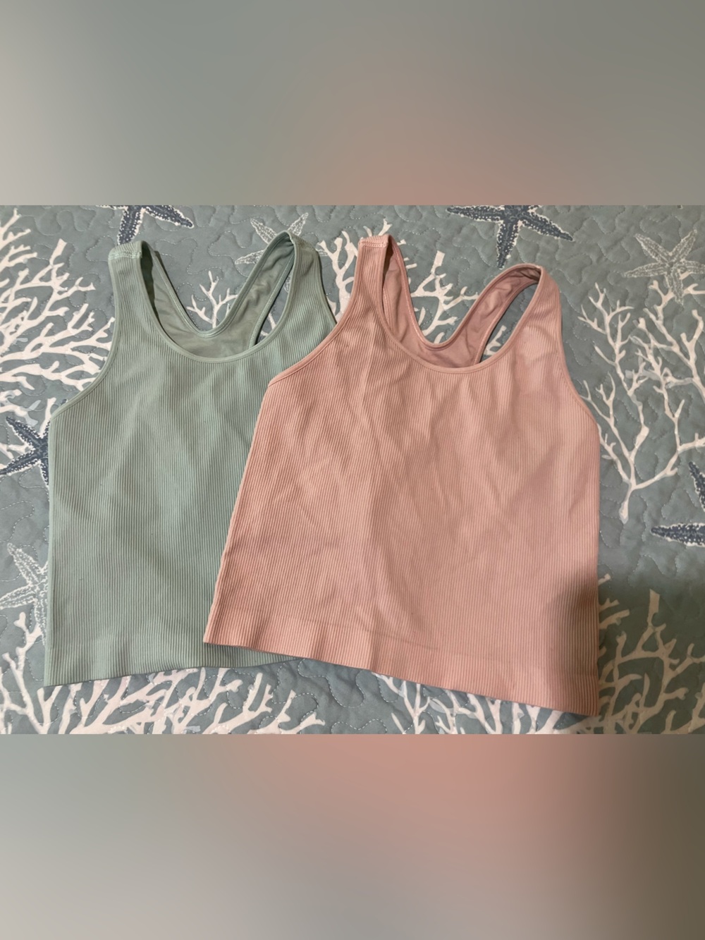 DSG girls medium pullover lined tank tops